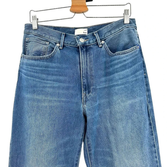 Aritzia Wilfred Free Nikki Relaxed Jeans Non Stretch Size 8 - Picture 3 of 9